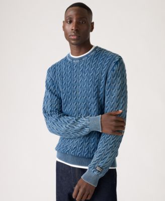 Men's Crewneck Long-Sleeve Sweater