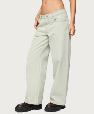Women's Raelynn Washed Low Rise Baggy Jeans