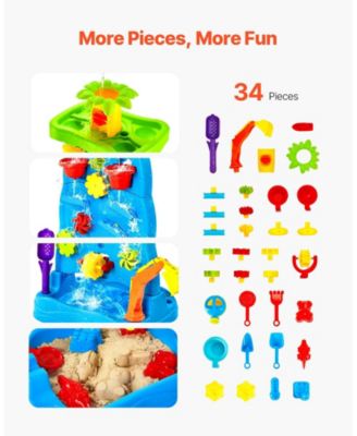 Kids Sand and Water Table with 37 PCS Accessories