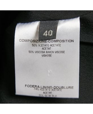 Women's Crepe V-Neck Midi Dress