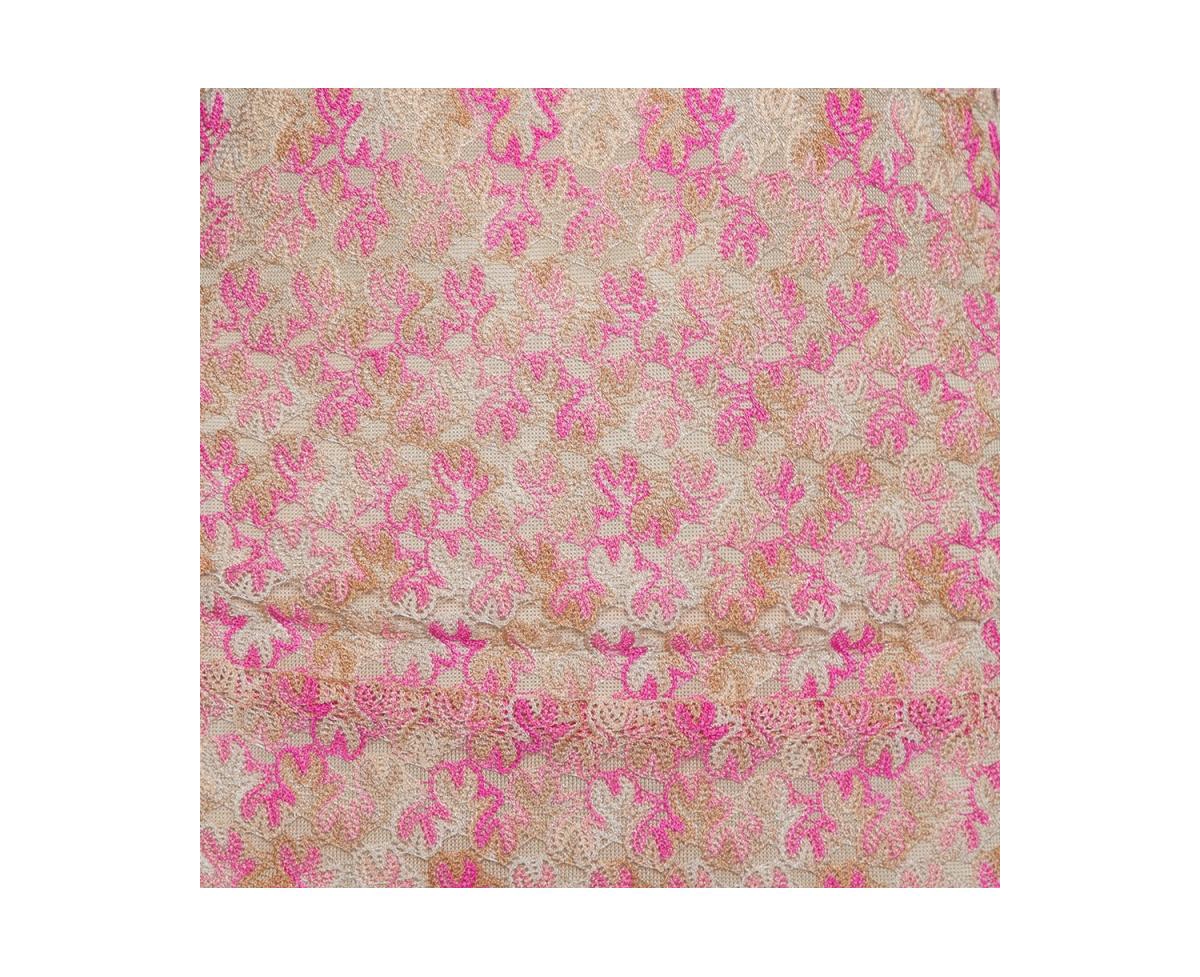 Pre-Owned Missoni Women's Knit Ruched Sleeveless Midi Dress