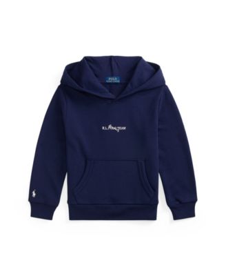 Polo Ralph Lauren - Boys' 2T-7 Embroidered Jersey-Lined Hoodie