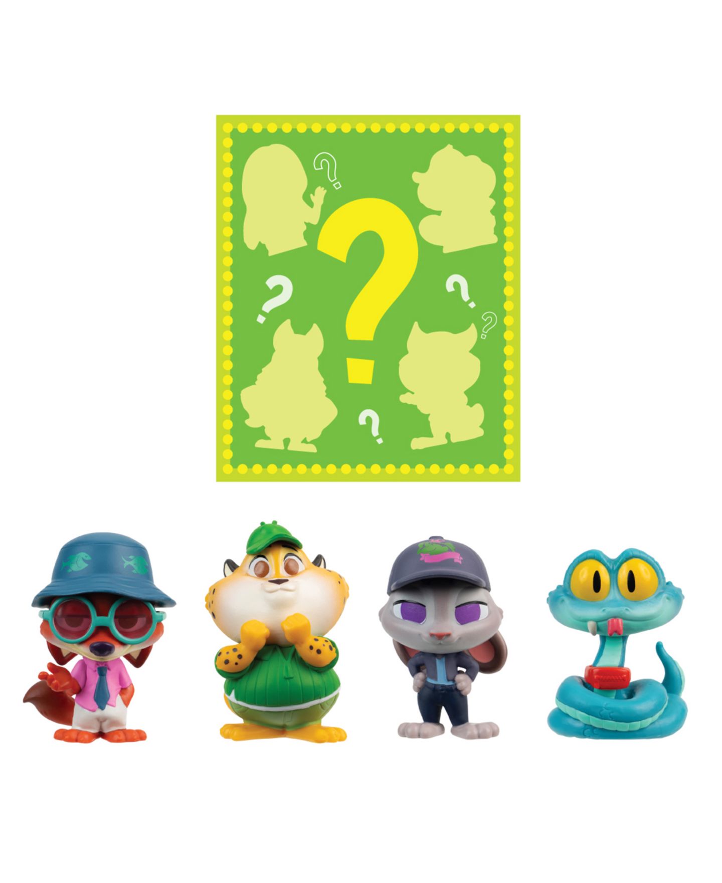 Детские фигурки Zootopia Blind Box Mystery Tails 2" 5-Piece Figure, Ages 3+ — фото 2