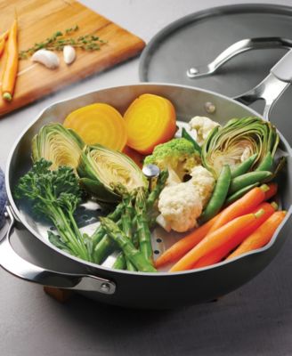 All-in-One Forged 5-Pc. Aluminum Ceramic Jumbo Cooker Set