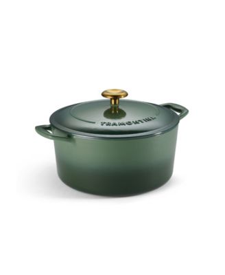Bestow Enameled Cast Iron 5.5-Quart Round Dutch Oven Pot with Lid
