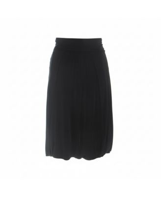 Women's Knit Gathered Detail Skirt