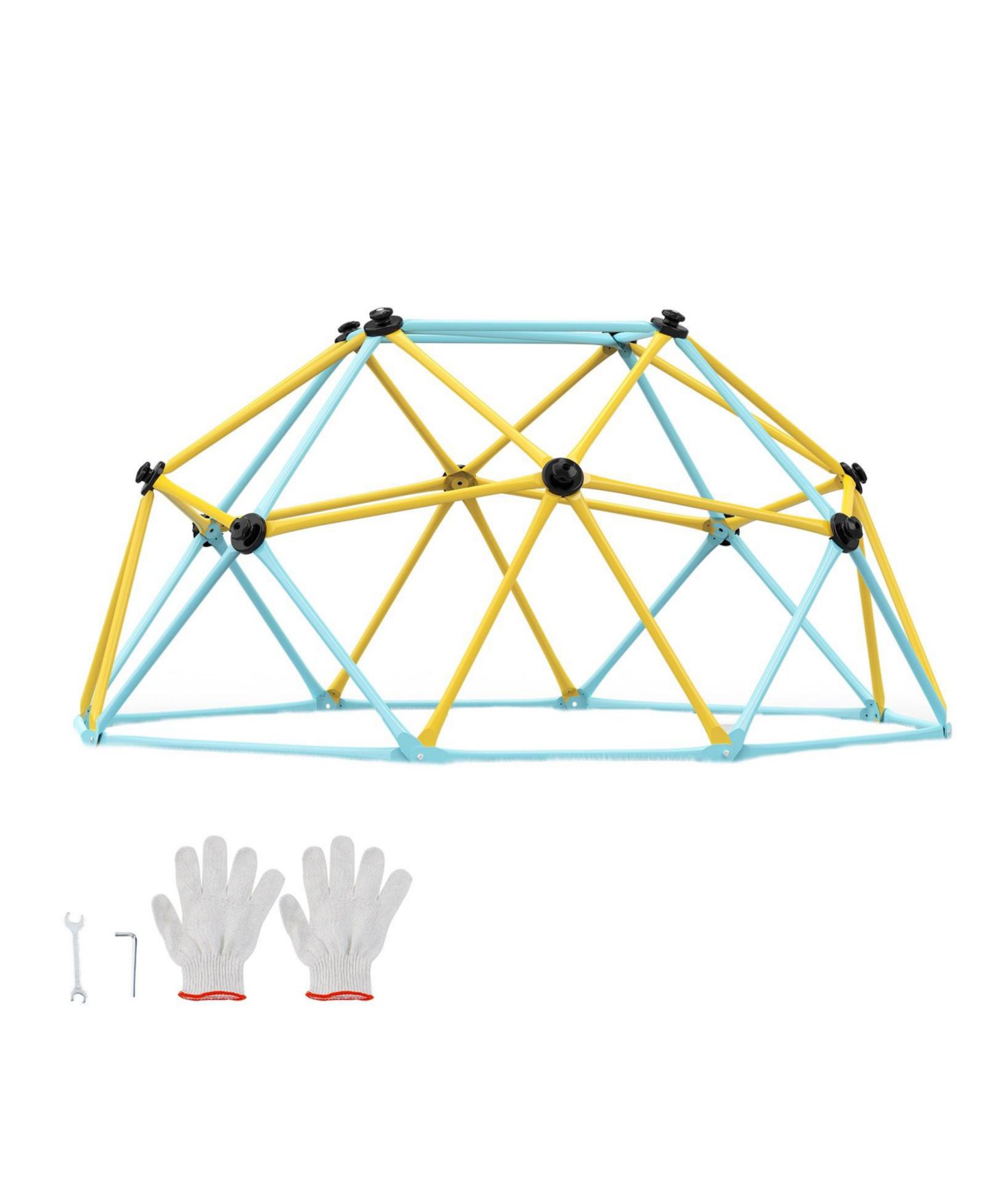 Детская игрушка SUGIFT 6Ft Kids Climbing Dome Steel 600 Lb Capacity, Ages 3+, цвет: Синий — фото 7