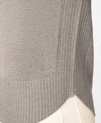 Women's Round Hem Pull-On Sweater