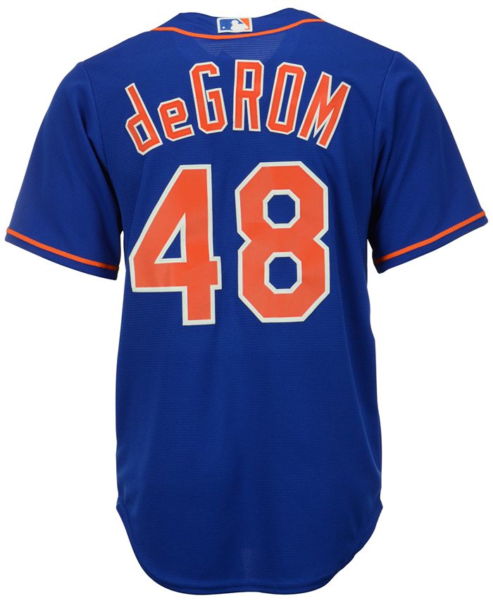 Majestic Men's Jacob deGrom New York Mets Replica Jersey - Macy's