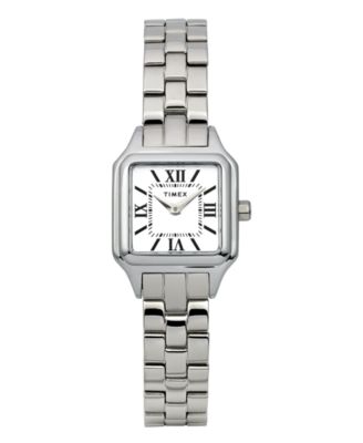 Women's Quartz Analog Silver-Tone Stainless Steel Watch, 23mm