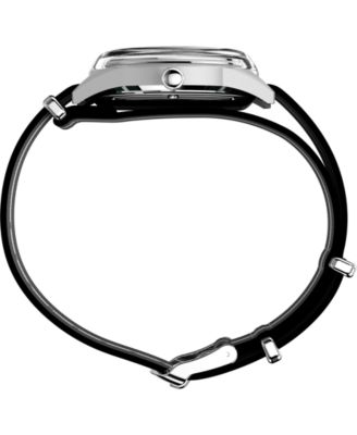 Men's Quartz Analog Green Fabric Watch, 38mm