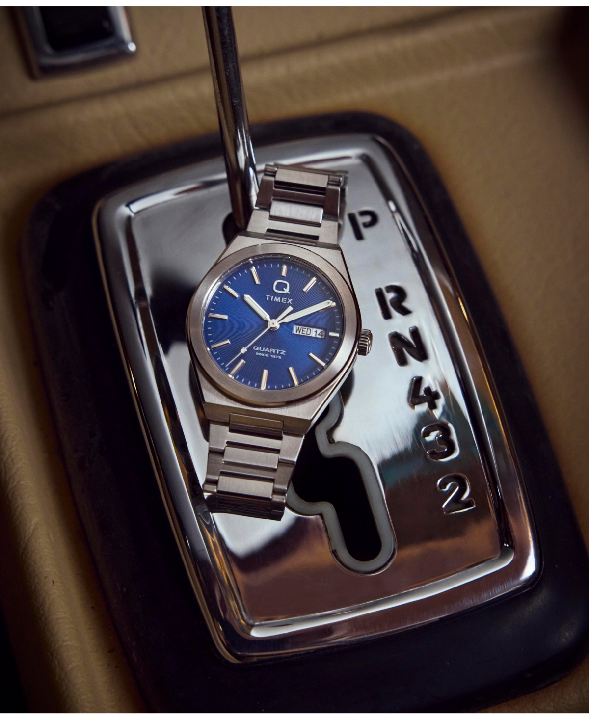 Timex Men's Quartz Analog Silver-Tone Stainless Steel Watch, 39mm