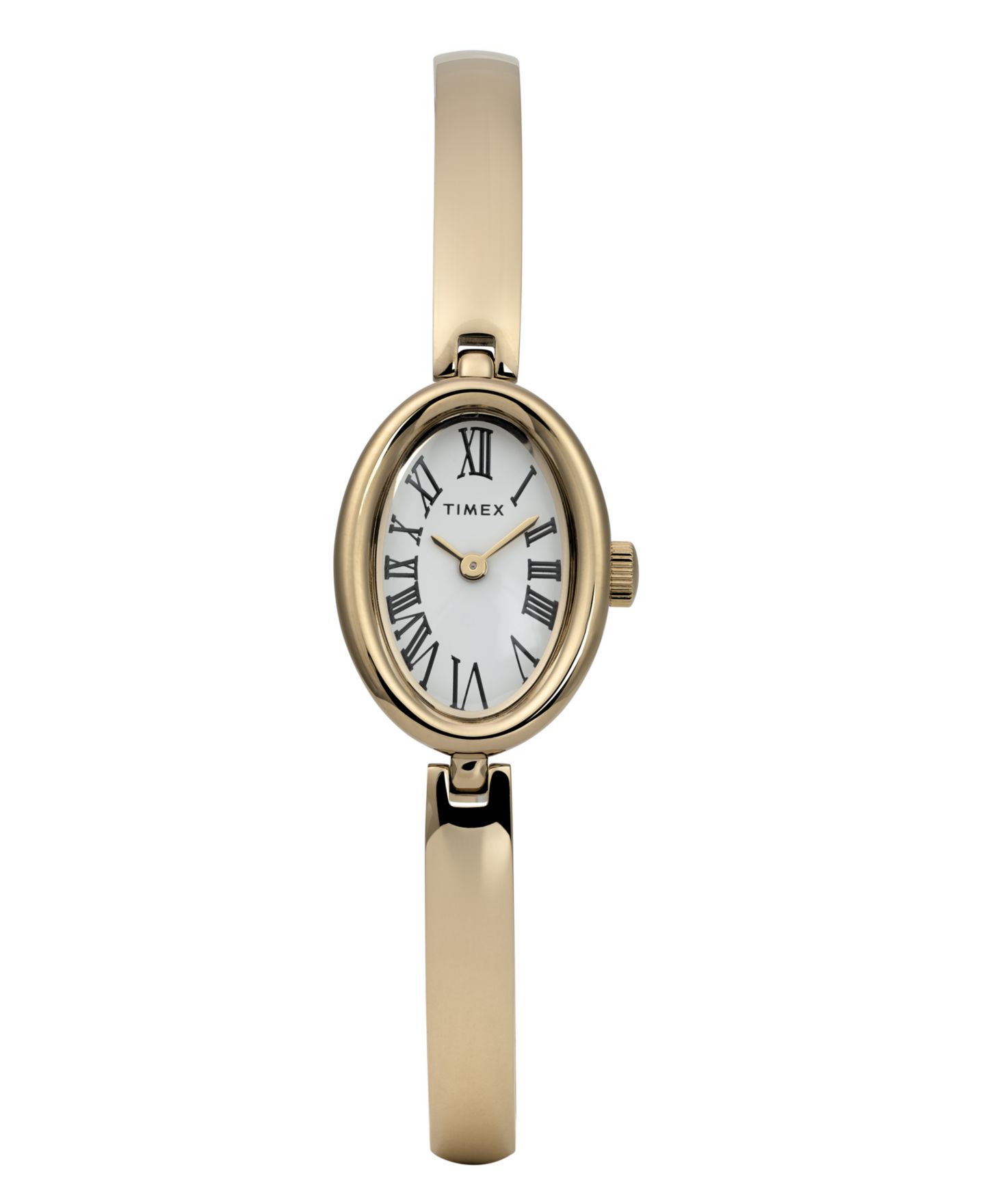 Женские часы Timex Quartz Analog Gold-Tone Stainless Steel Watch, 19mm — фото 1