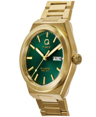 Men's Quartz Analog Gold-Tone Stainless Steel Watch, 39mm