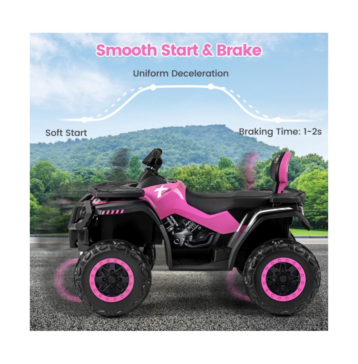 Hongge 24V Kids Atv Two Seater with Motors Lights and Music