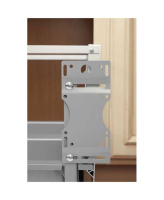 Double Pullout Kitchen Trash Can 50 qt., Silver, 5149-2150DM-217