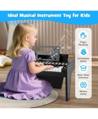 25 Key Kids Piano Keyboard with Adjustable Speed and Volume
