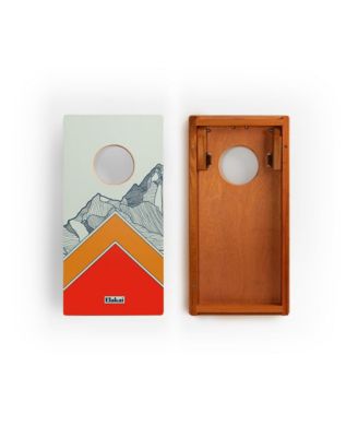 1ft x 2ft Mount Mahogany Pathfinder Cornhole Board Set