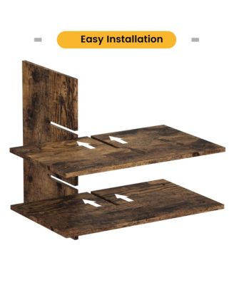 Shoe Storage Bench with Cushion, Cubby Shoe Rack with Adjustable Shelves, Shoe Organizer Cabinet