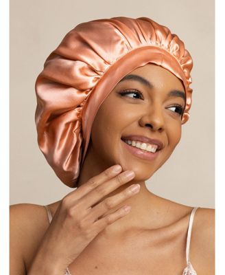 Women's Mulberry Silk Bonnet with Long Ribbons