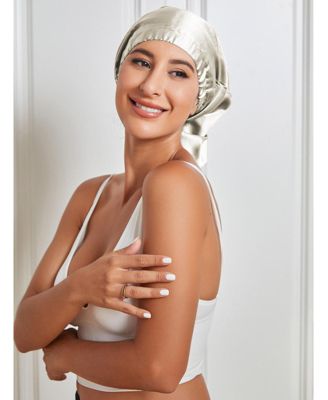 Pure Silk Elasticated Bonnet