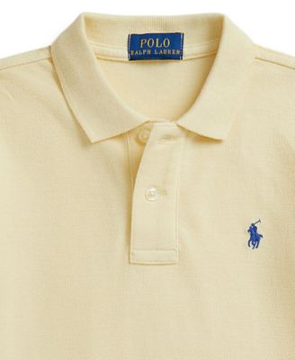 Toddler and Little Boys Cotton Short Sleeve Polo