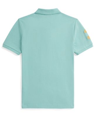 Boys 8-20 Big Pony Patch Detail Polo Shirt