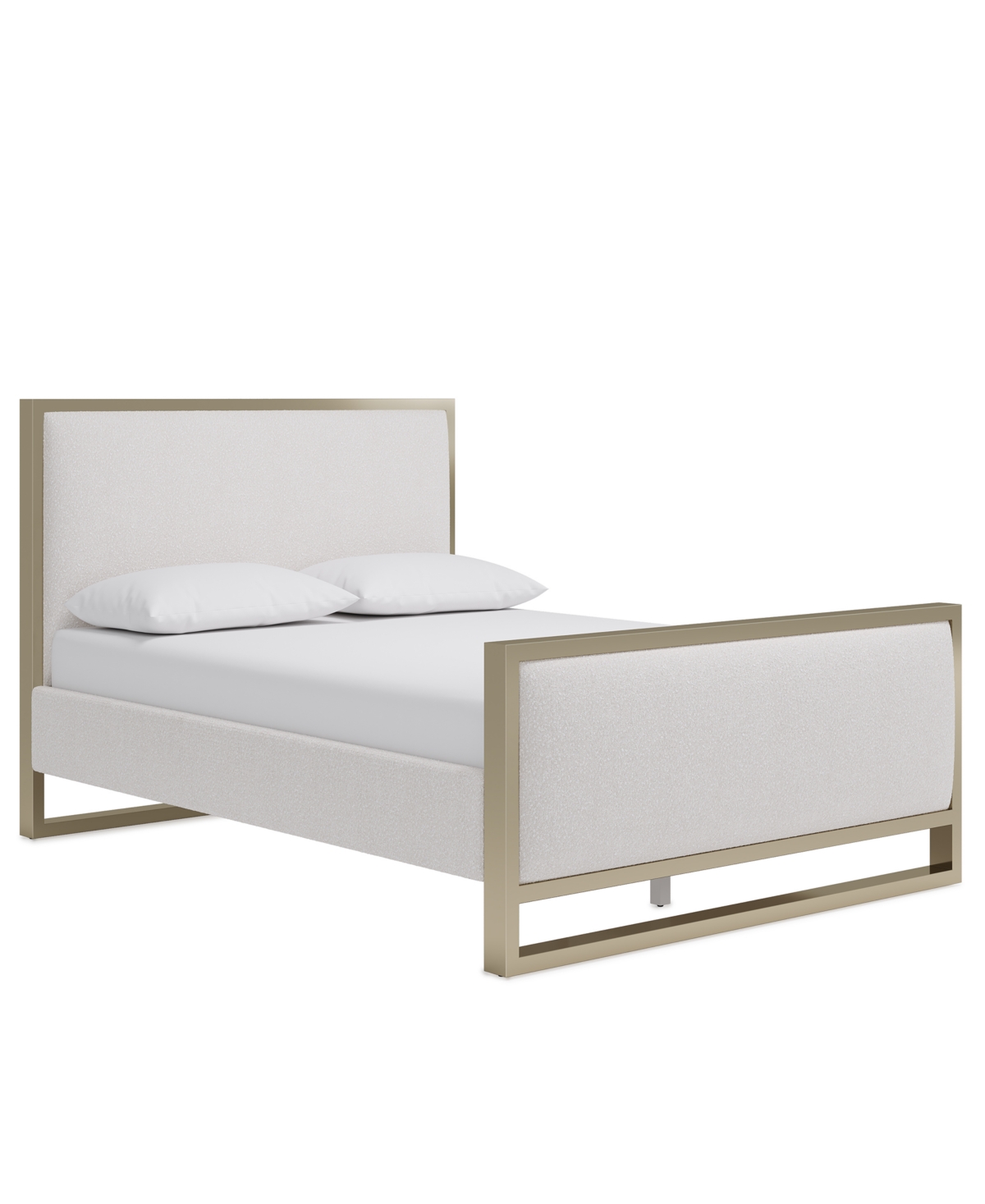 Furniture 52" Emila Upholstered King Bed