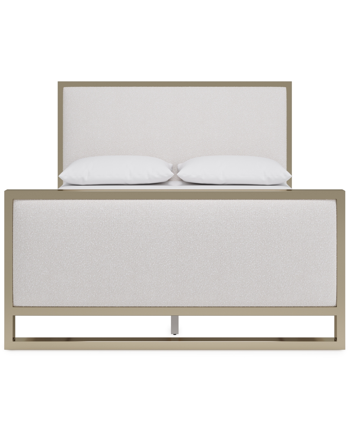 Furniture Emila 3-Pc. Upholstered King Bedroom Set Bed, 2-Drawer Nightstand and Chest