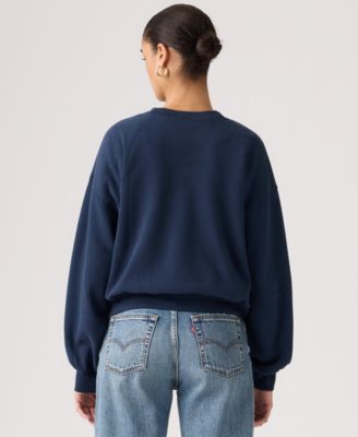 Women's Graphic Boxy Crew Neck Sweatshirt