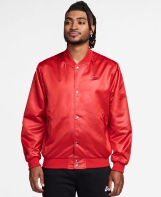 Men's Sportswear Club Snap-Front Varsity Jacket
