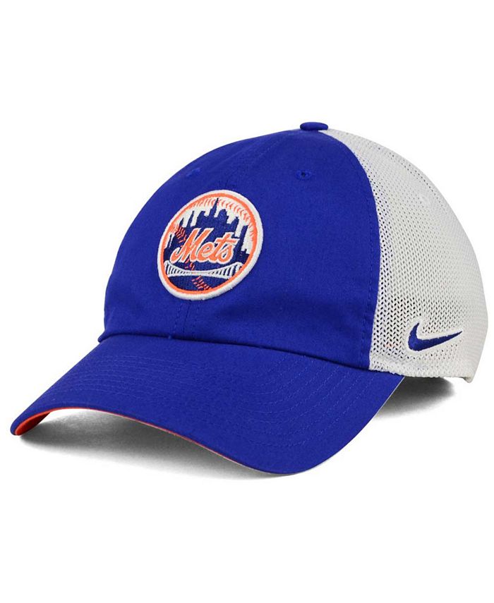 Nike New York Mets Dri-FIT Mesh Swoosh Adjustable Cap - Macy's