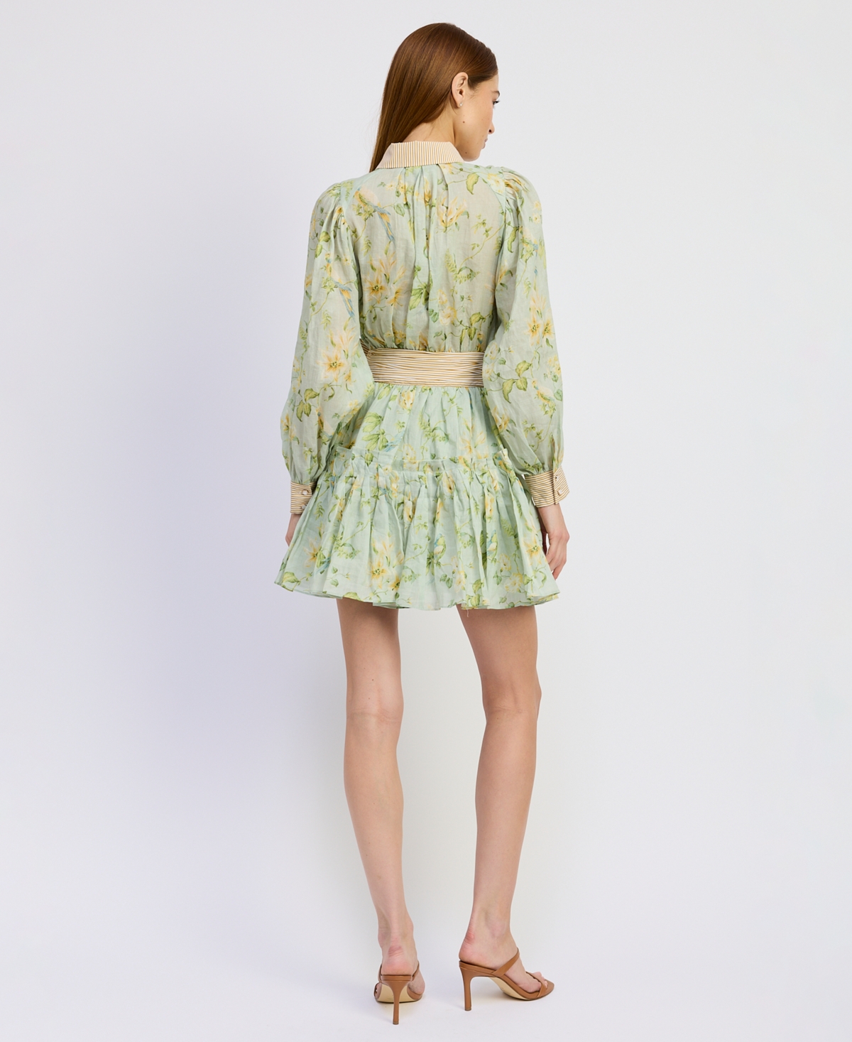 En Saison Women's Rylee Collared Mini Dress