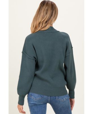 Maternity Wide Neck Drop Shoulder Sweater