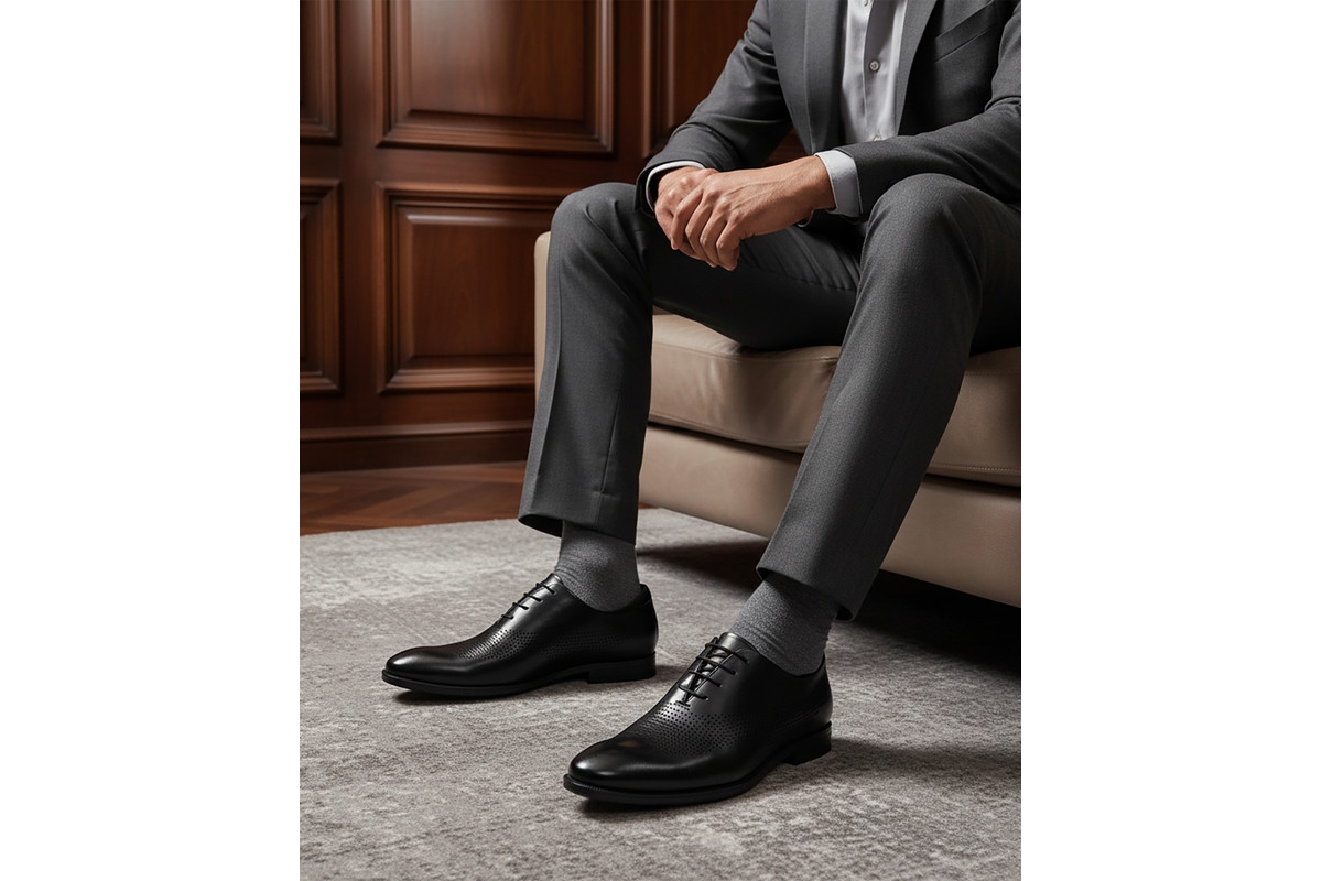 Marc Joseph New York East Road Hands-Free Slip On Technology Perforated