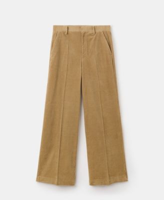 Women's Wide-Leg Corduroy Pants