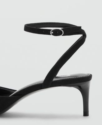 Women's Kitten-Heel Pom-Pom Shoes