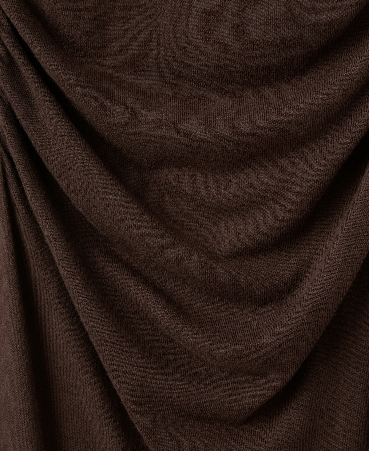 Mango Women's Perkins-Neck Knitted Dress