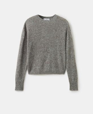 Women's Speckled Lurex Knitted Sweater