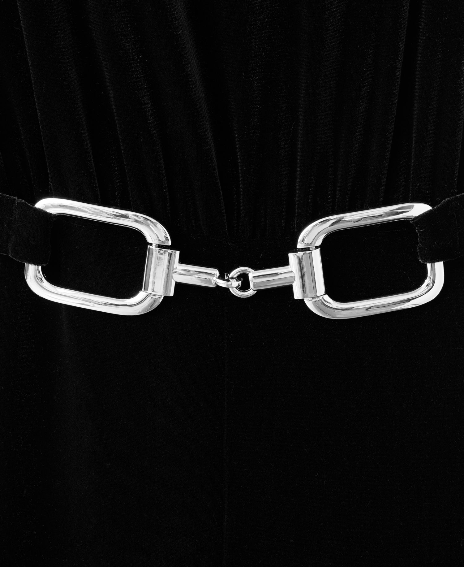 Women's Velvet Belt Jumpsuit