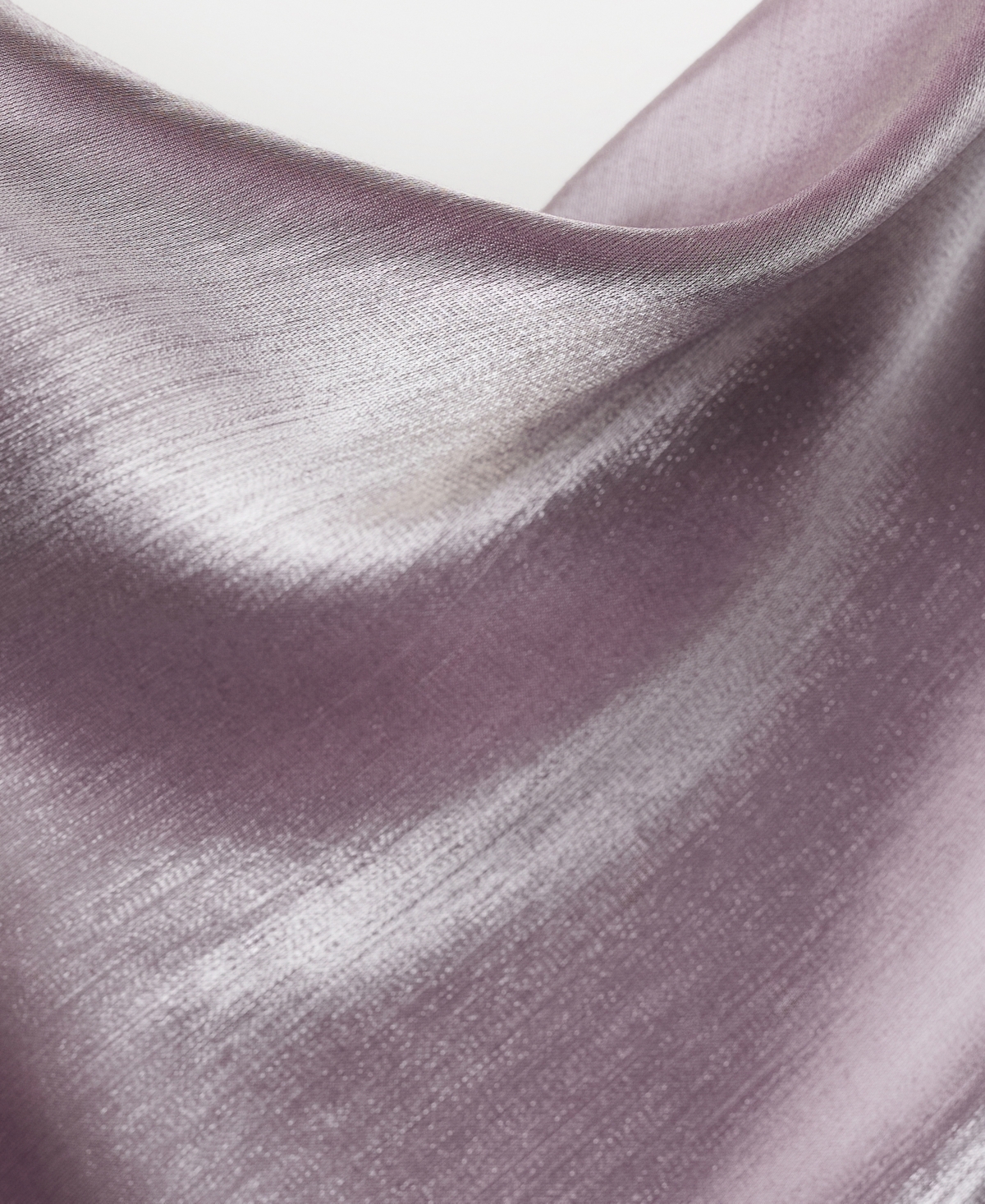Mango Women's Low-Cut Neckline Satin Dress