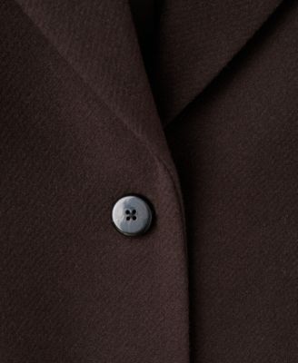 Women's Fur Collar Wool Coat