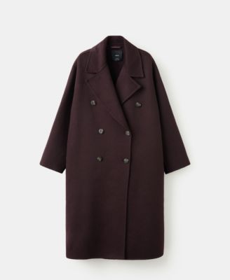 Women's Handmade Oversized Wool Coat