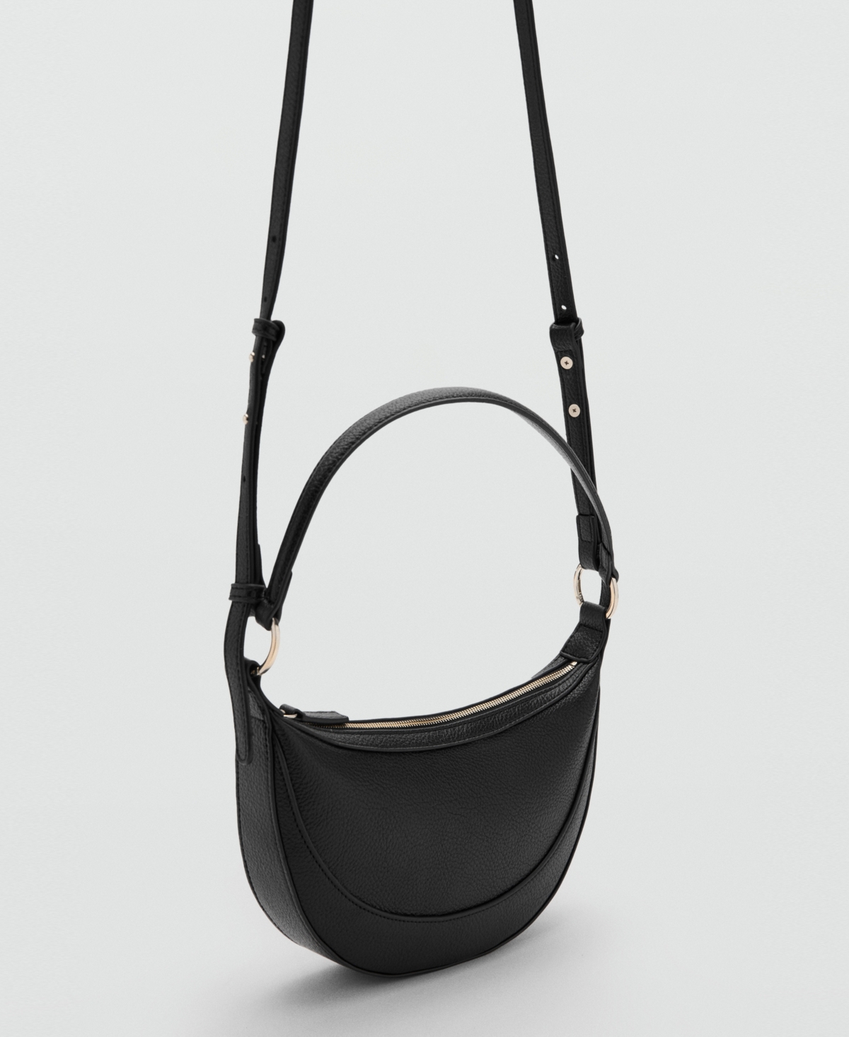 Mango Women's Oval Shoulder Bag