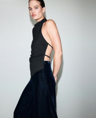 Women's Velvet Suit Pants