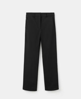 Women's Straight-Cut Crop Pants
