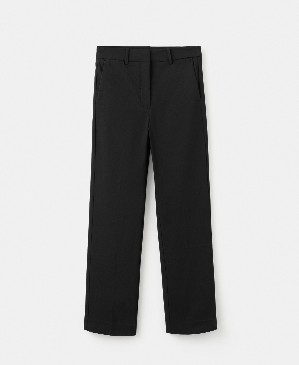 Mango Women's Straight-Cut Crop Pants