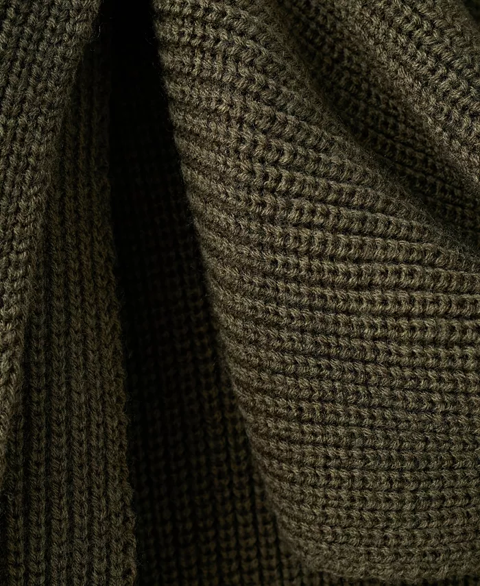 Women's Knitted Scarf Sweater - thumbnail 4