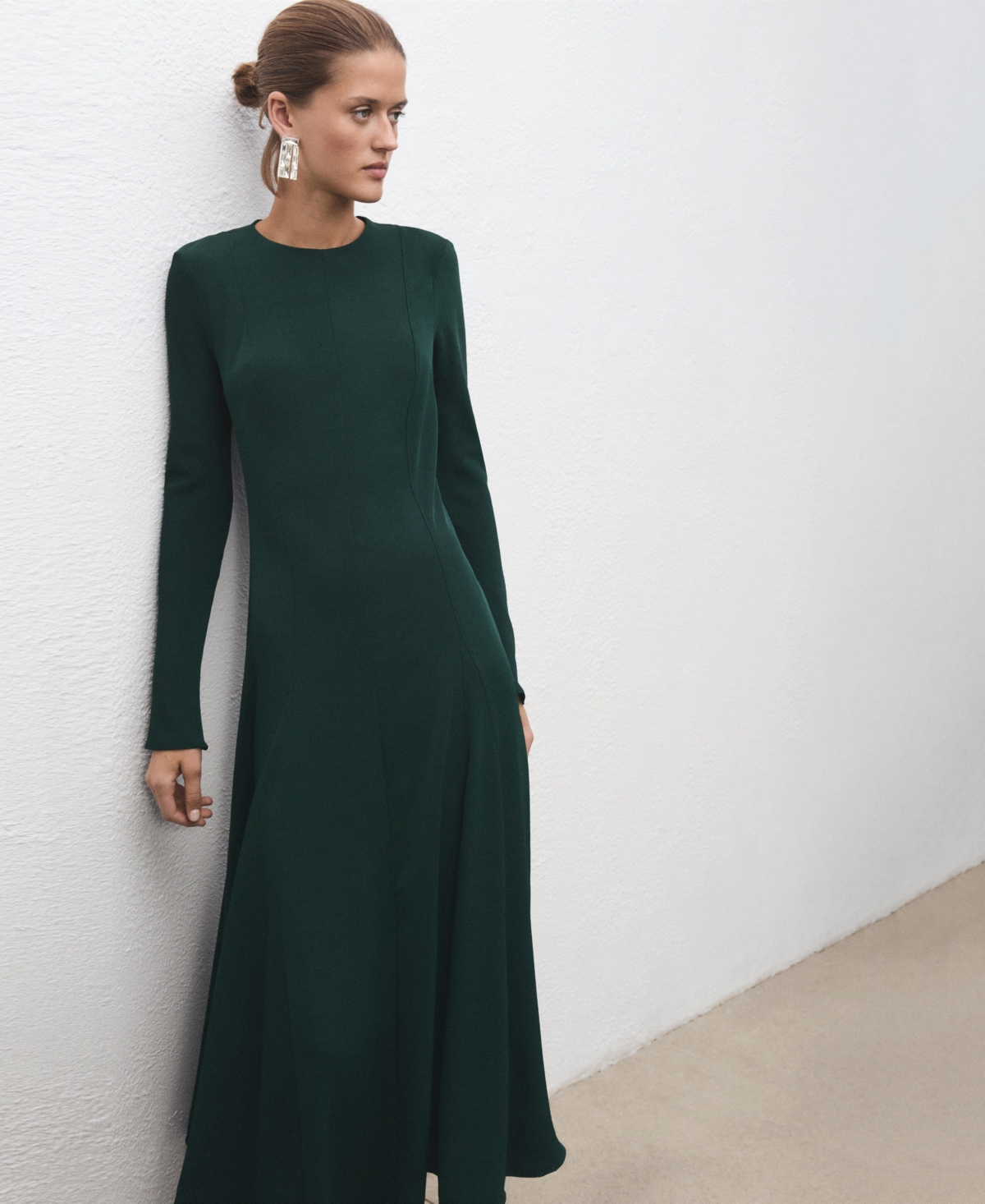 Mango Women's Godets A-Line Dress