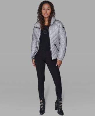 Women's Pillow-Collar Puffer Coat